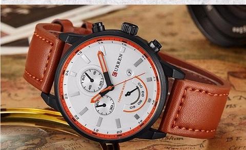 Curren New Men's Fashion Watch (Dial 4.3cm)